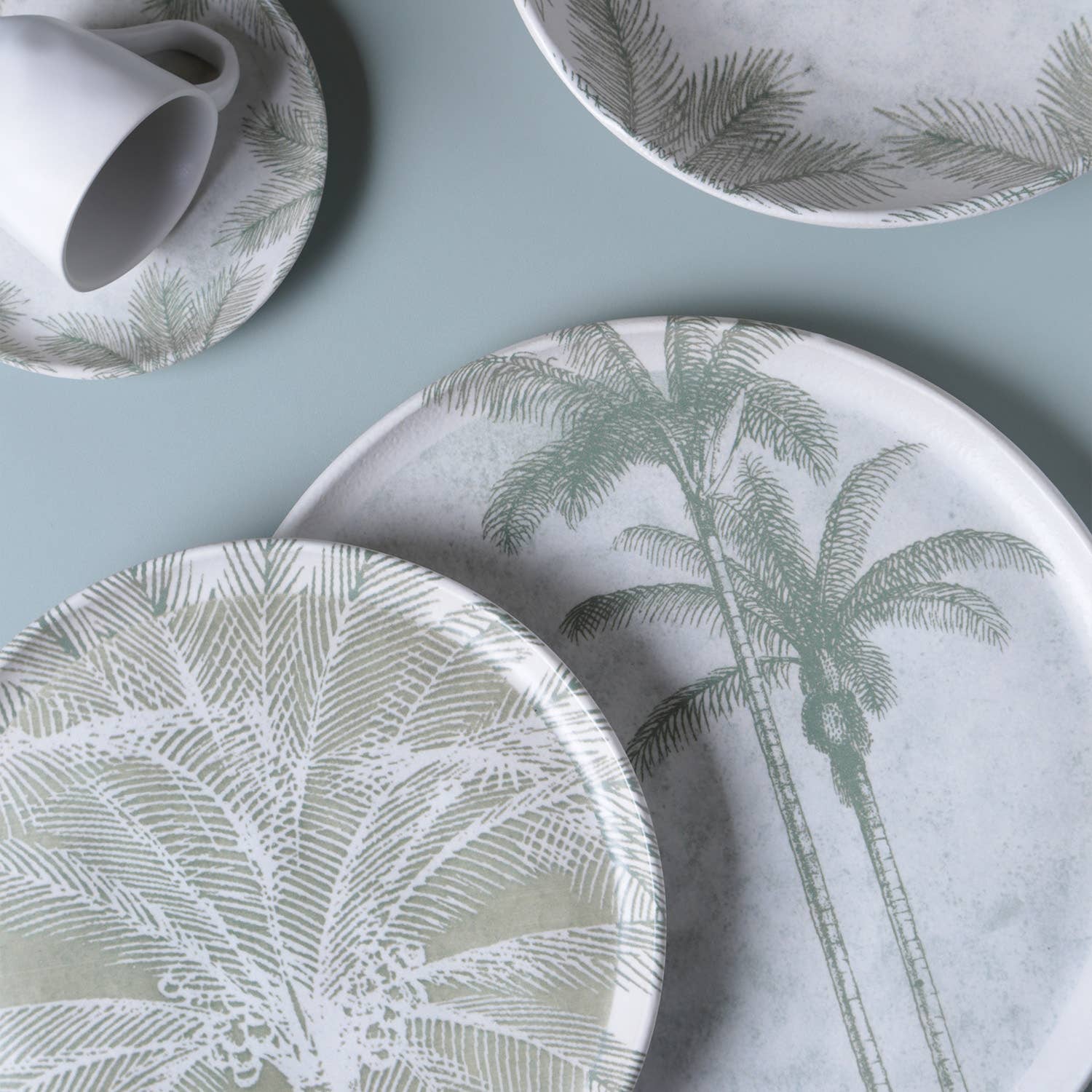 Porto Brasil - Wholesale Dinner Plate - Bio Stoneware Tropicalia Dinner Plate, 10.8"1