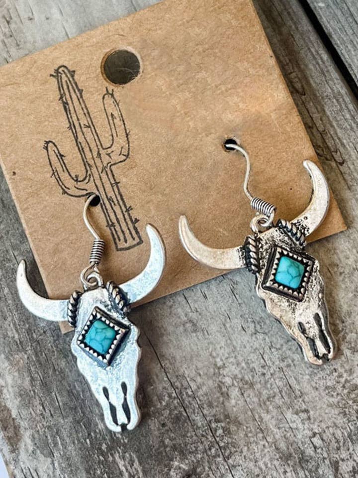 Marianna Head Western Mode Oorbellen voor wholesale door Threaded Pear