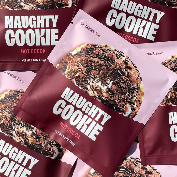 Naughty Cookie - Wholesale Cookie - Hot Cocoa Vegan Cookies1