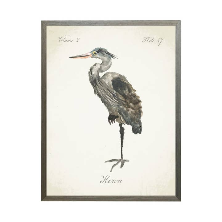 Heron On Natural Background for wholesale by Antique Curiosities Inc