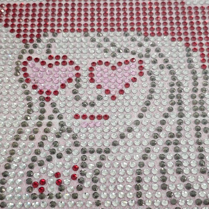 Scratch Decor - Wholesale Patch - Spangle Queen of Hearts Card Cowgirl Lover Iron On Transfer1