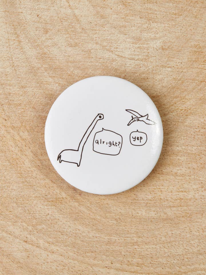 Insignia de dinosaurios para venta al por mayor de Hazel Bee