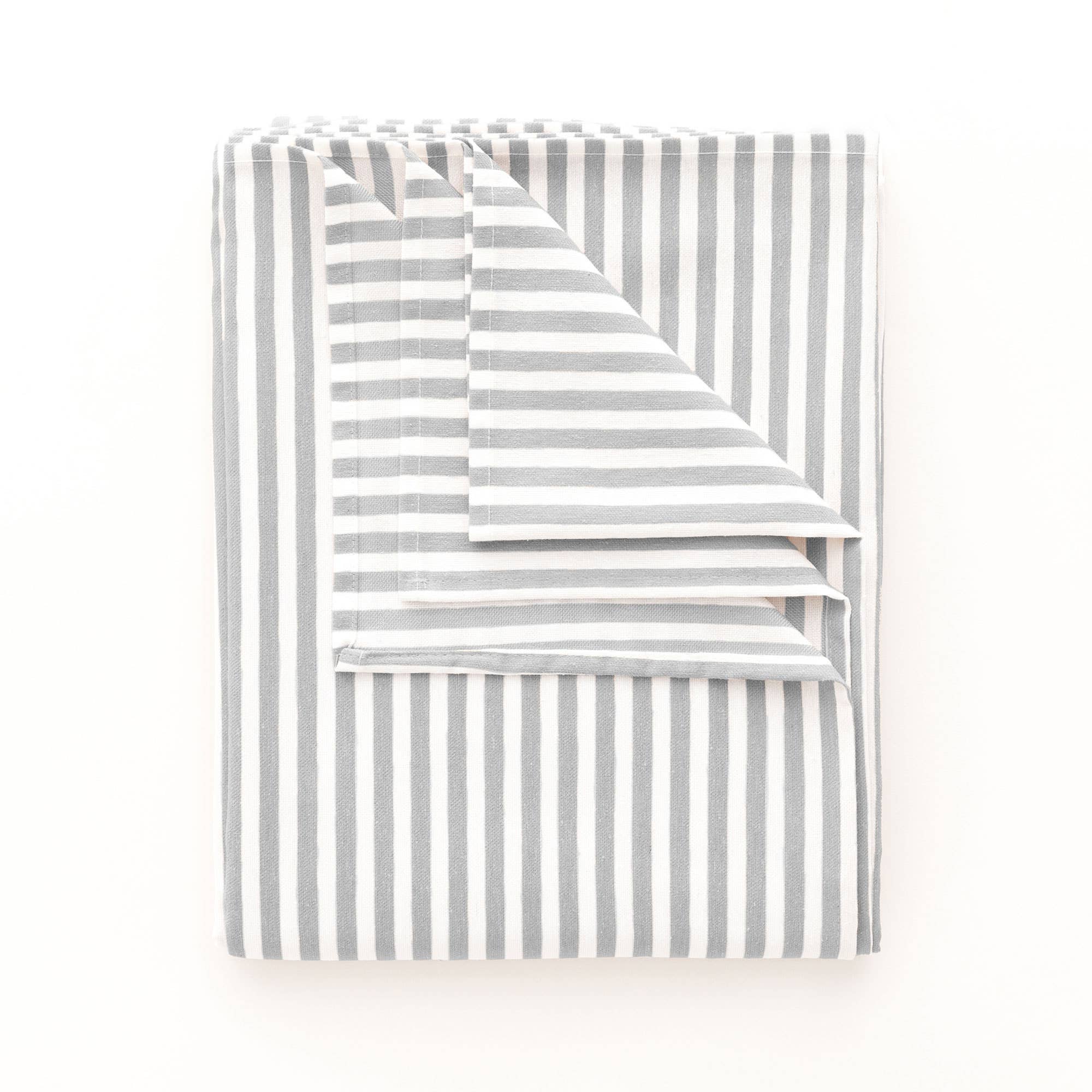 GAMUSI - Vente Nappes - Nappe anti-taches coton toucher tissu rayures ARENZA14