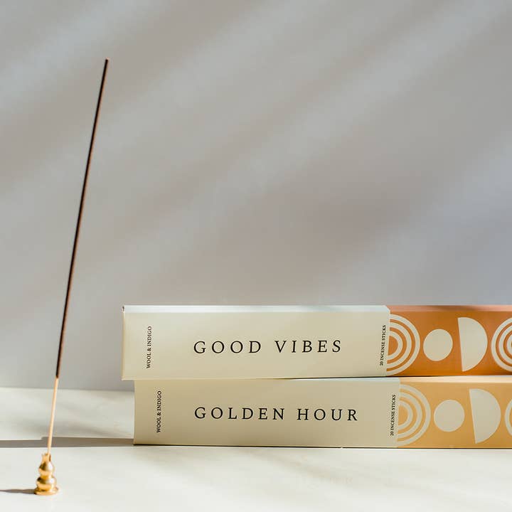 Wool & Indigo - Vente Encens - Encens Golden Hour2