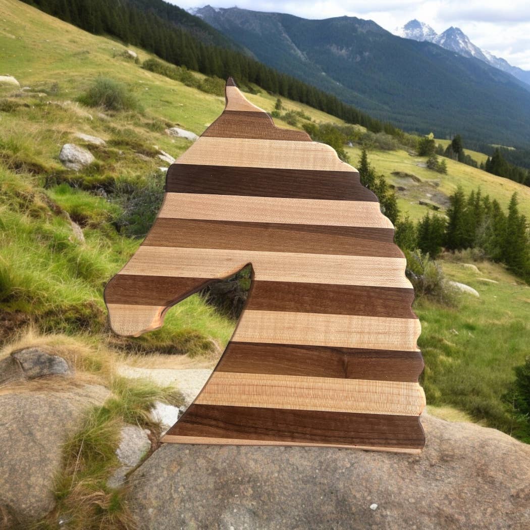 TG Designs - Wholesale Cutting Board - SHOW/FANCY HORSE LARGE8