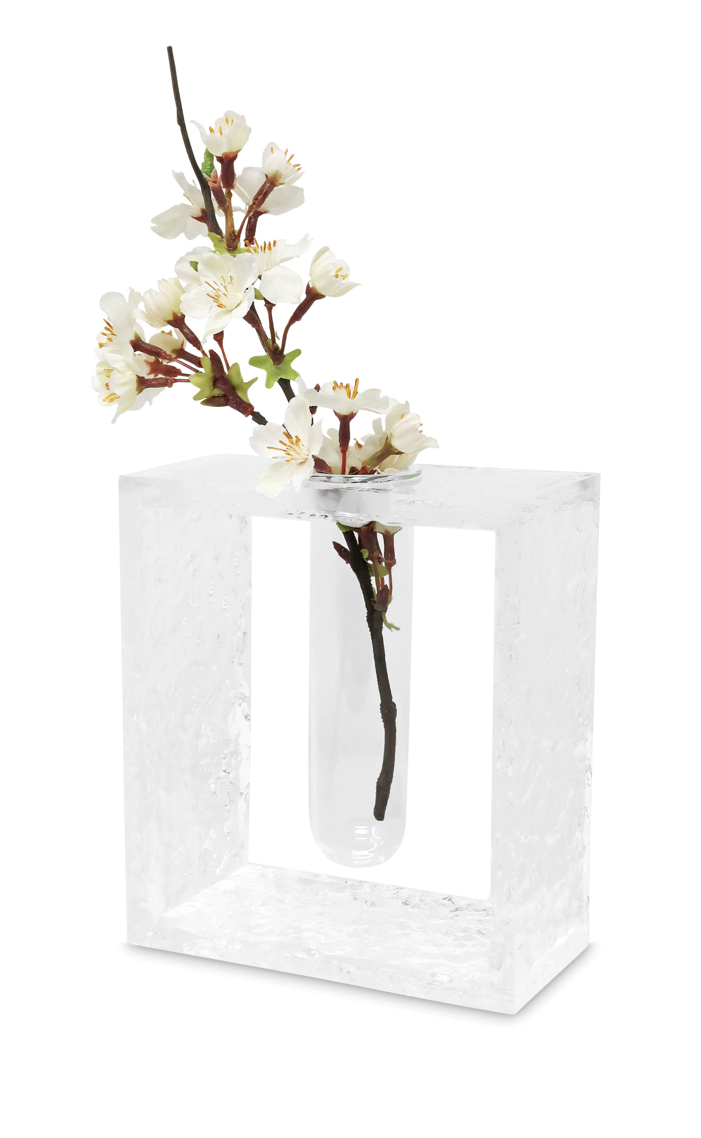 VIVIENCE - Wholesale Vase - Acrylic Vase with Tube Inlay5