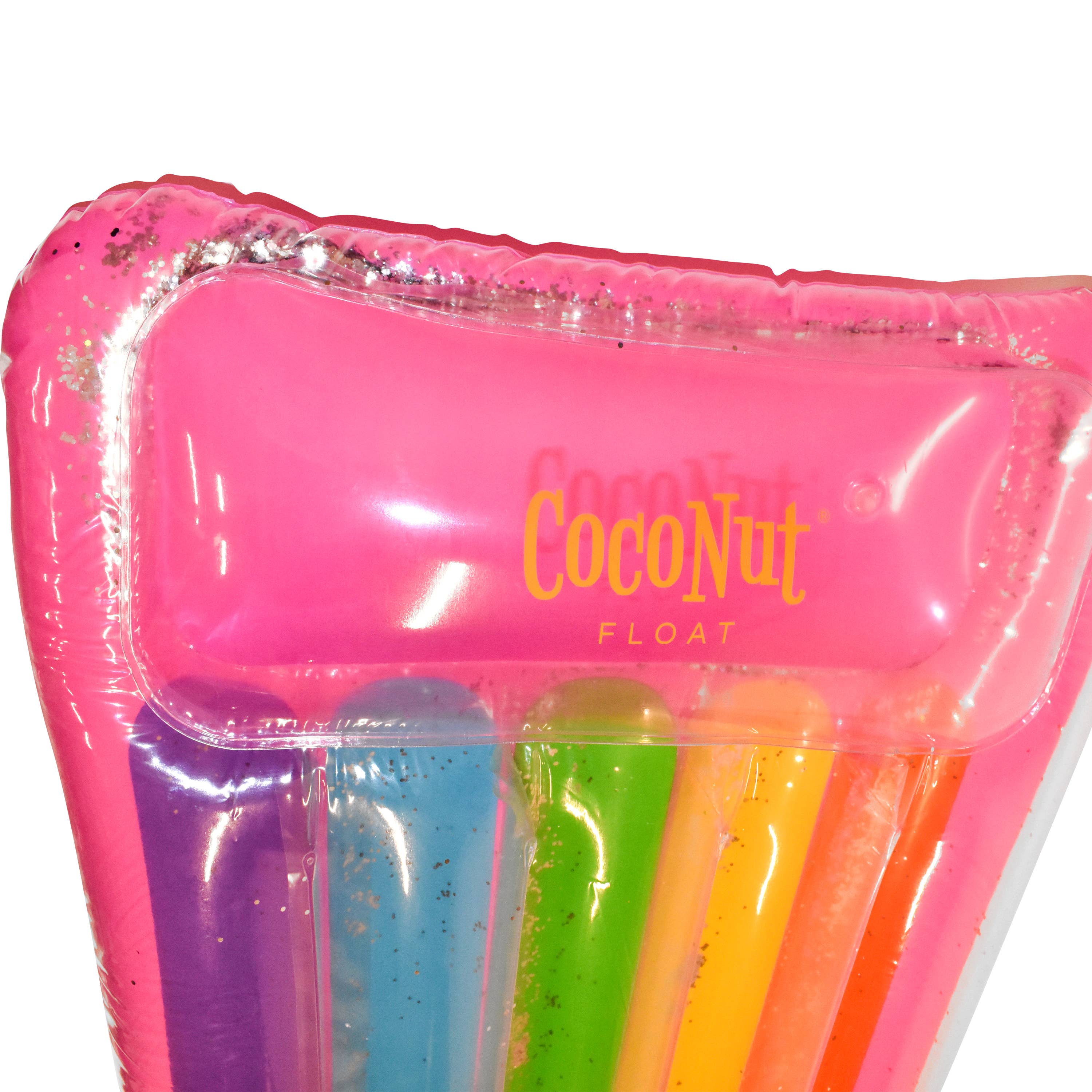 Coconut Outdoor - Wholesale Inflatables - Glitter Rainbow Pool Lounger1