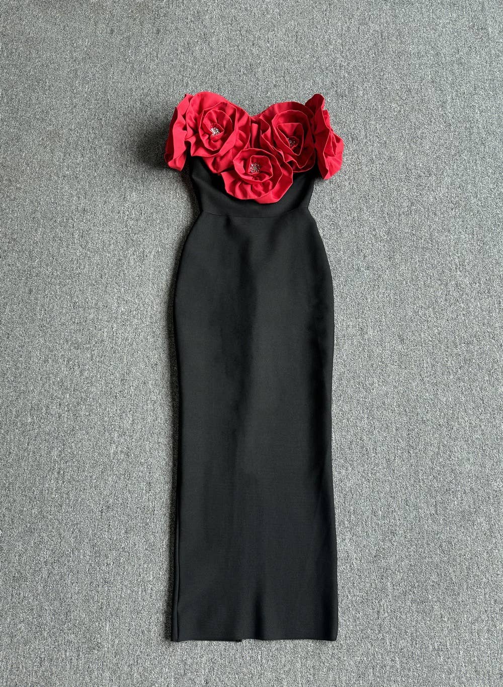 Productseeker – wholesale Klänning - Dam – DR0190 Elegant blommig bandageklänning - svartvitt18