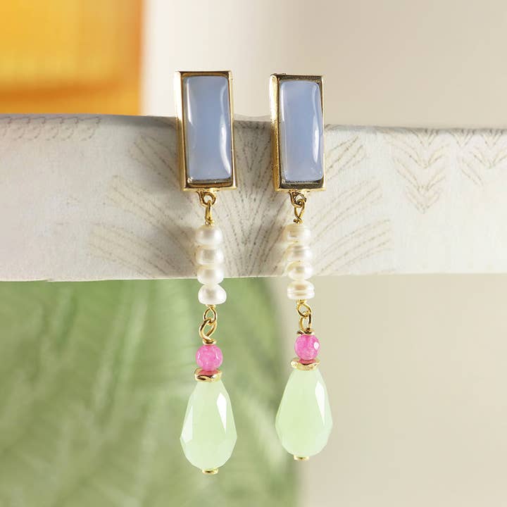 Boucles d’oreilles GLENN pour la vente par ÉMOLO