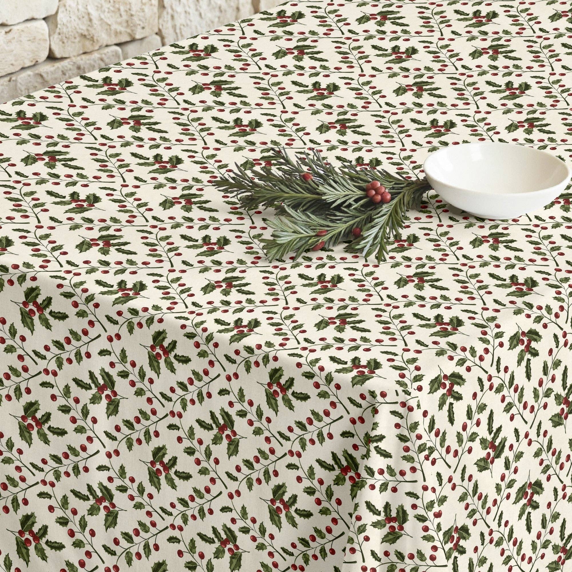 SG HOGAR – Großhandel Tischdecken – Tischdecke fleckenabweisend Christmas wish 7 12253