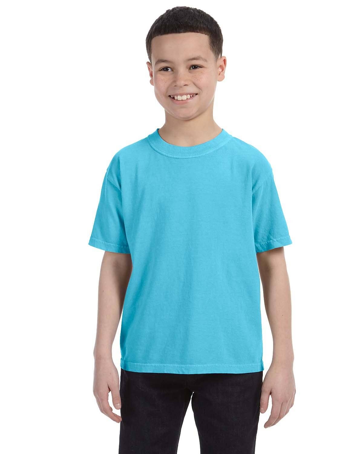 Total Apparel - Wholesale T-Shirt - Kids - Comfort Colors Garment-Dyed Youth Midweight T-Shirt | C90182