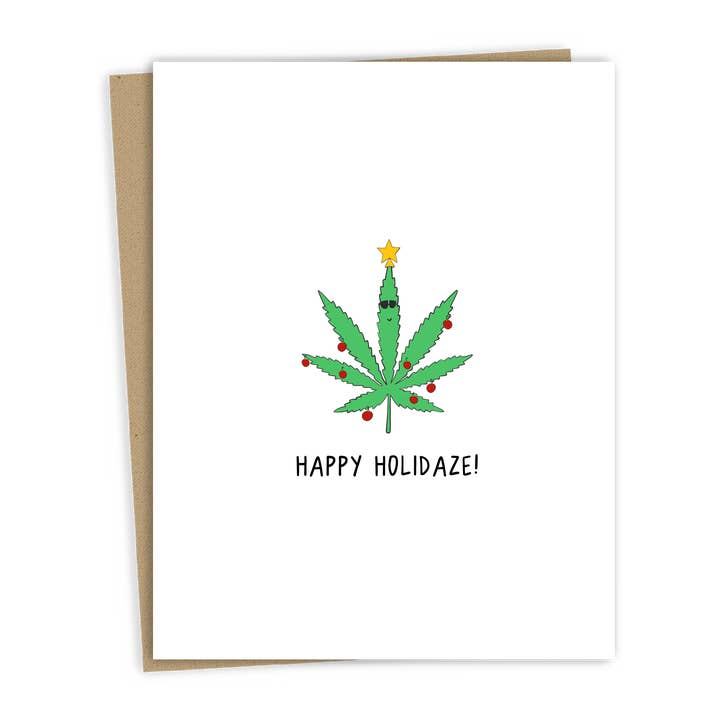 Happy Holidaze | Christmas Card for wholesale by rockdoodles