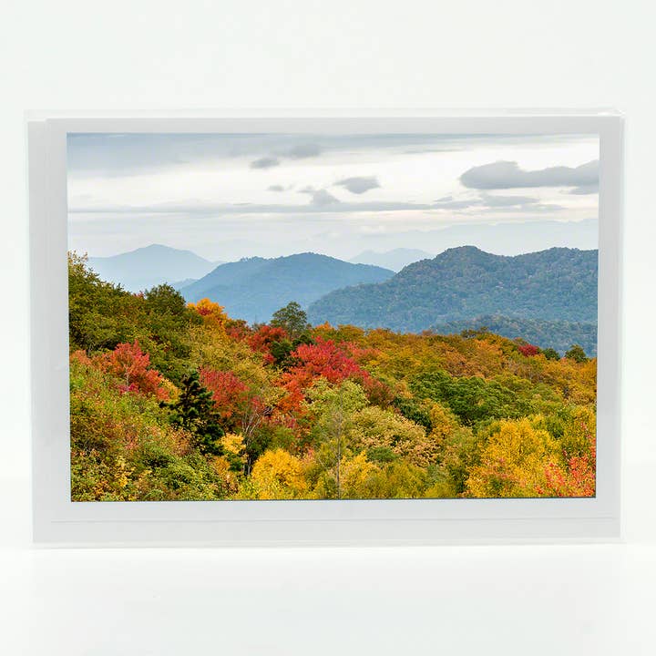 Notecard-Blue Ridge 2 for wholesale by Mike Ring Photography