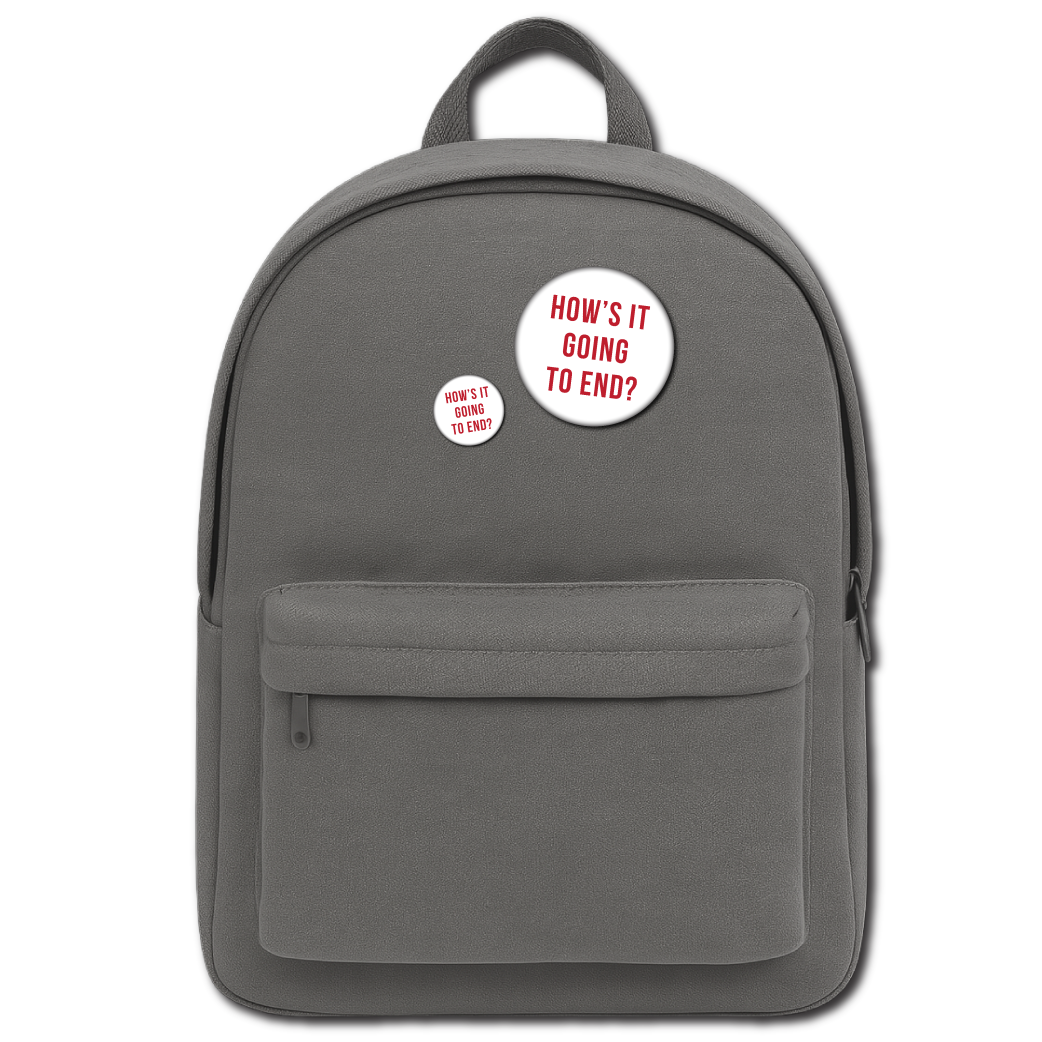 Static Cat Studio - Wholesale Lapel Pin/Button - How’s It Going to End? (The Truman Show) – Pin0