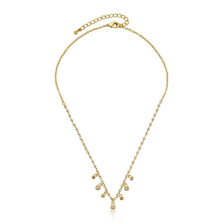 Little Miss Twin Stars - Wholesale Kids Necklace - Kids - LMTS String Of Beads Necklace3