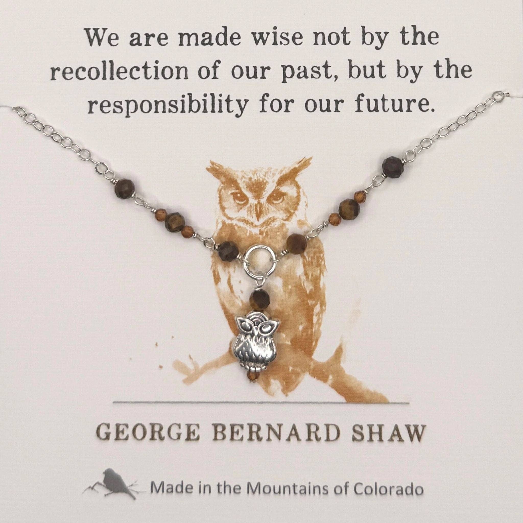 Silver Sparrow Jewelry - Wholesale Pendant/Charm Necklace - "We are made Wise" Necklace0