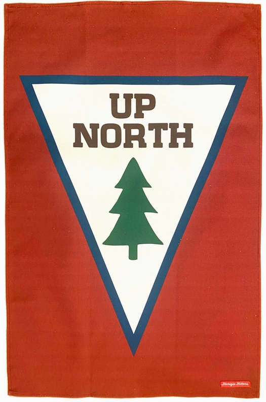 Michigan Mittens - Wholesale Tea Towel - Michigan Camp Flag/Tea Towel5