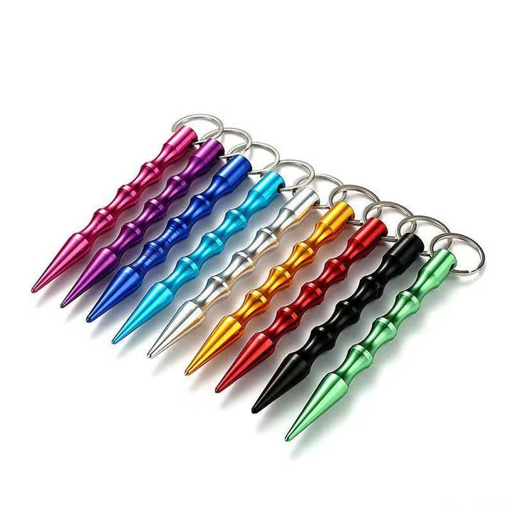 pinkblu02 – wholesale Keychain – Women's – Self Defense Tactical Pen Keychain for Women9