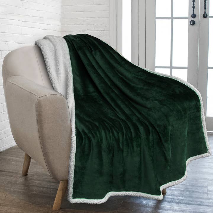 Pavilia - Vendita all'ingrosso Plaid - Coperta in pile Sherpa Premium