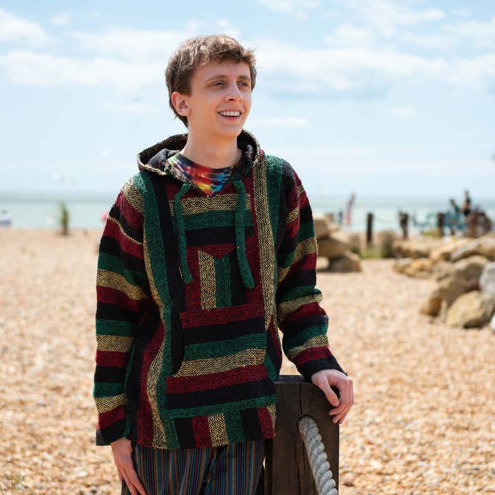 Felpa con cappuccio Baja - Rasta Blend per la vendita all'ingrosso da parte di Siesta