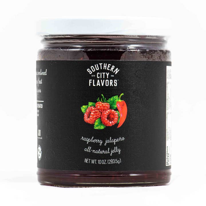 Gelée aux framboises et au jal pour la vente par Southern City Flavors