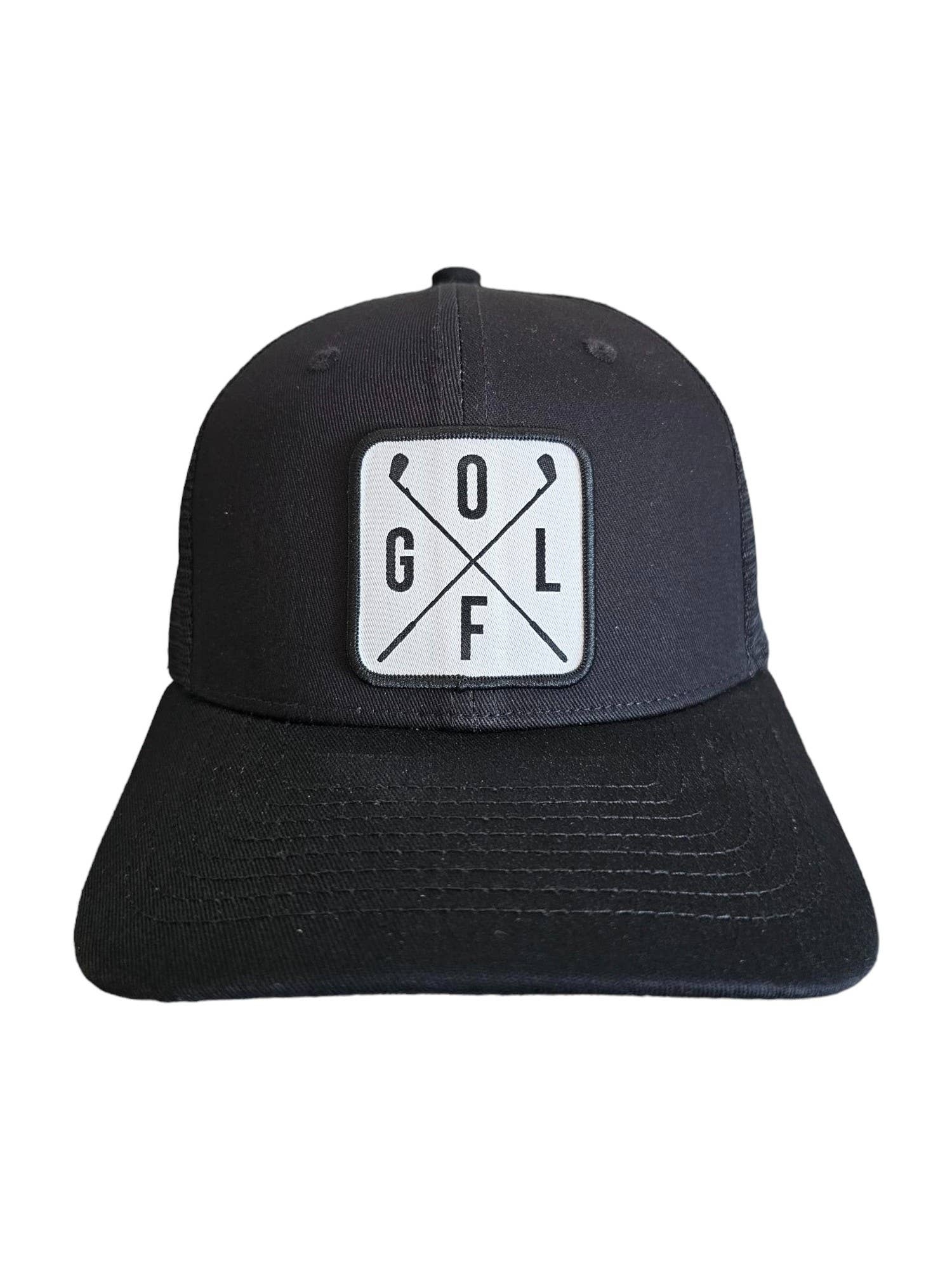 PNW Apparel - Wholesale Trucker Hat - Unisex - Golfing Trucker Hat with Golf Patch Mesh Back Snapback12