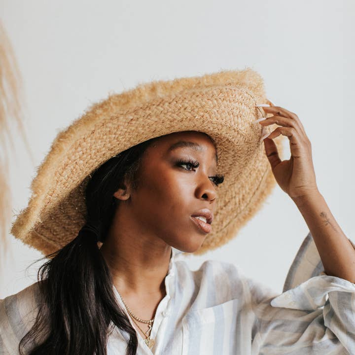 Soleil - Wholesale Straw Hat - Women's - The Clementine Straw Hat