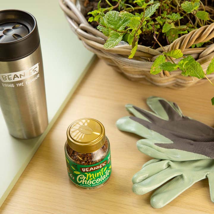 Beanies The Flavour Co. Ltd - Wholesale Instant Coffee/Espresso - Beanies 50g Mint Chocolate Instant Flavoured Coffee2