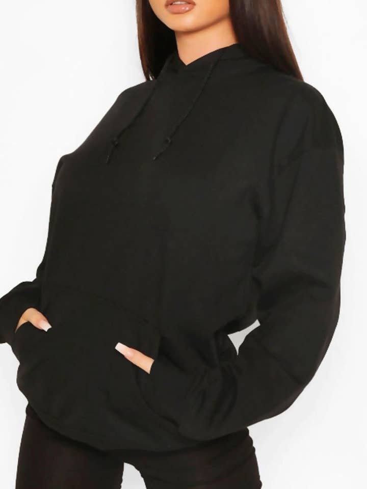 justyouroutfit - Wholesale Hoodie - Women's - OVERSIZED PULLOVER HOODIE