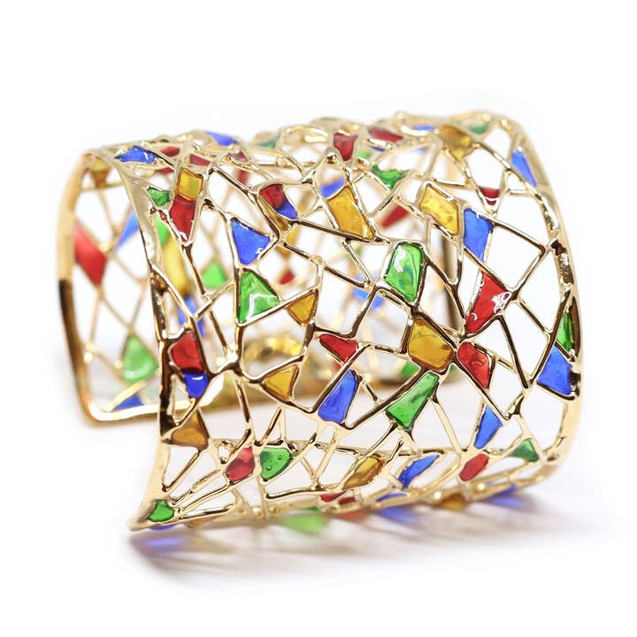 Peggy-manchet i forgyldt bronze for engroshandel hos Co.ro Jewels