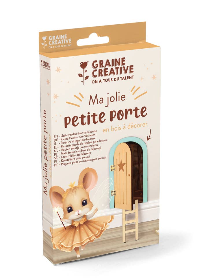 KIT MA JOLIE PETITE PORTE POUR PTITE SOURIS  pour la vente par Graine Créative