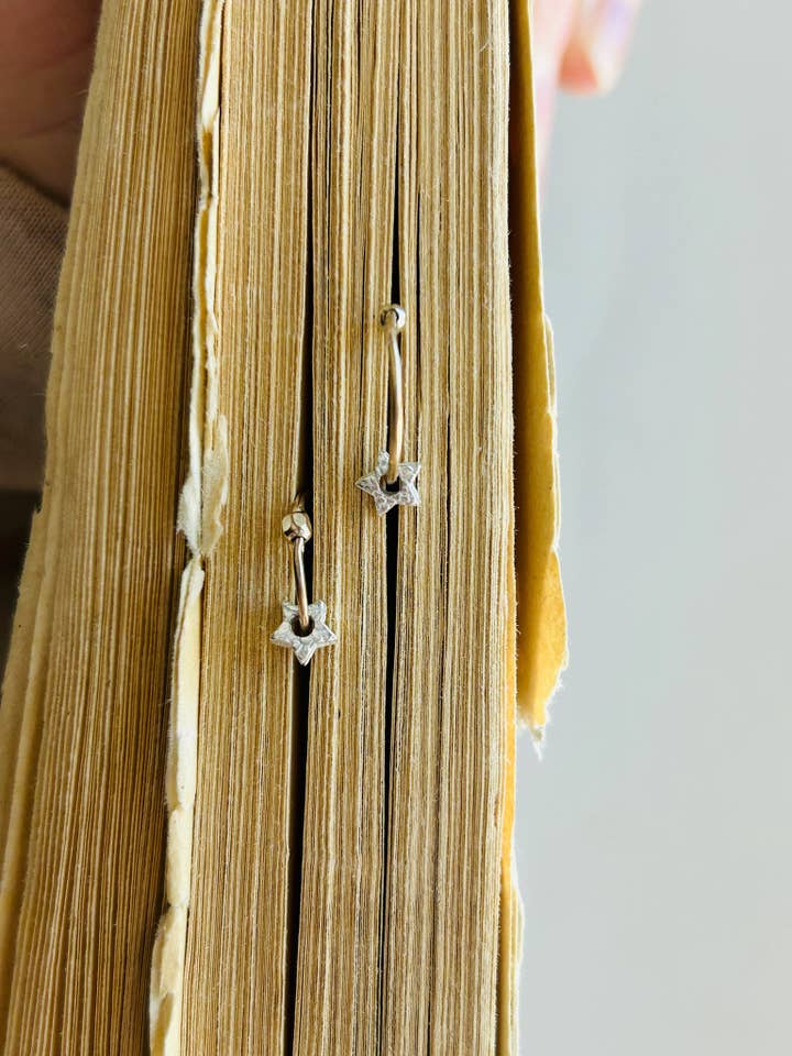 Aros Infinito Starlet - Preenchimento Ouro 14k & Prata Fina por atacado de Notions of Lovely