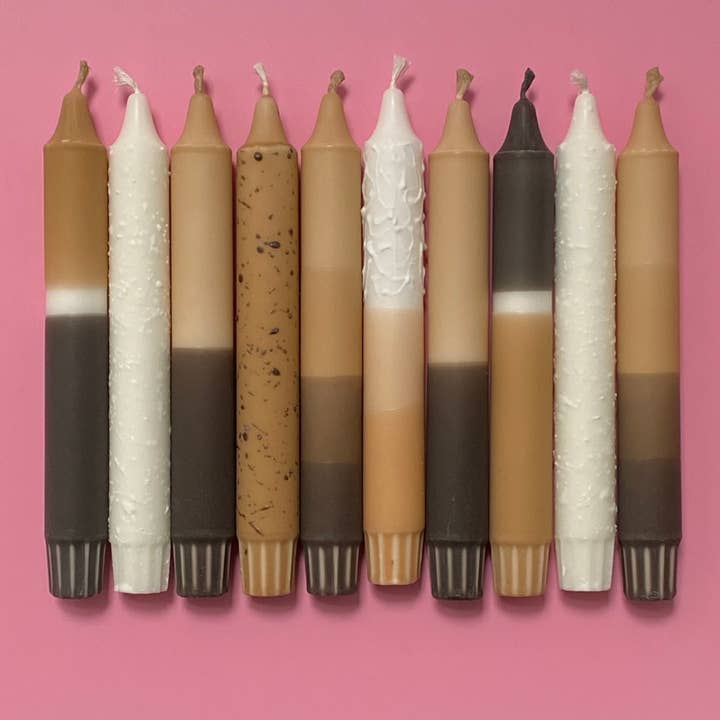 Café Au Lait Bundle Candles for wholesale by kul candles