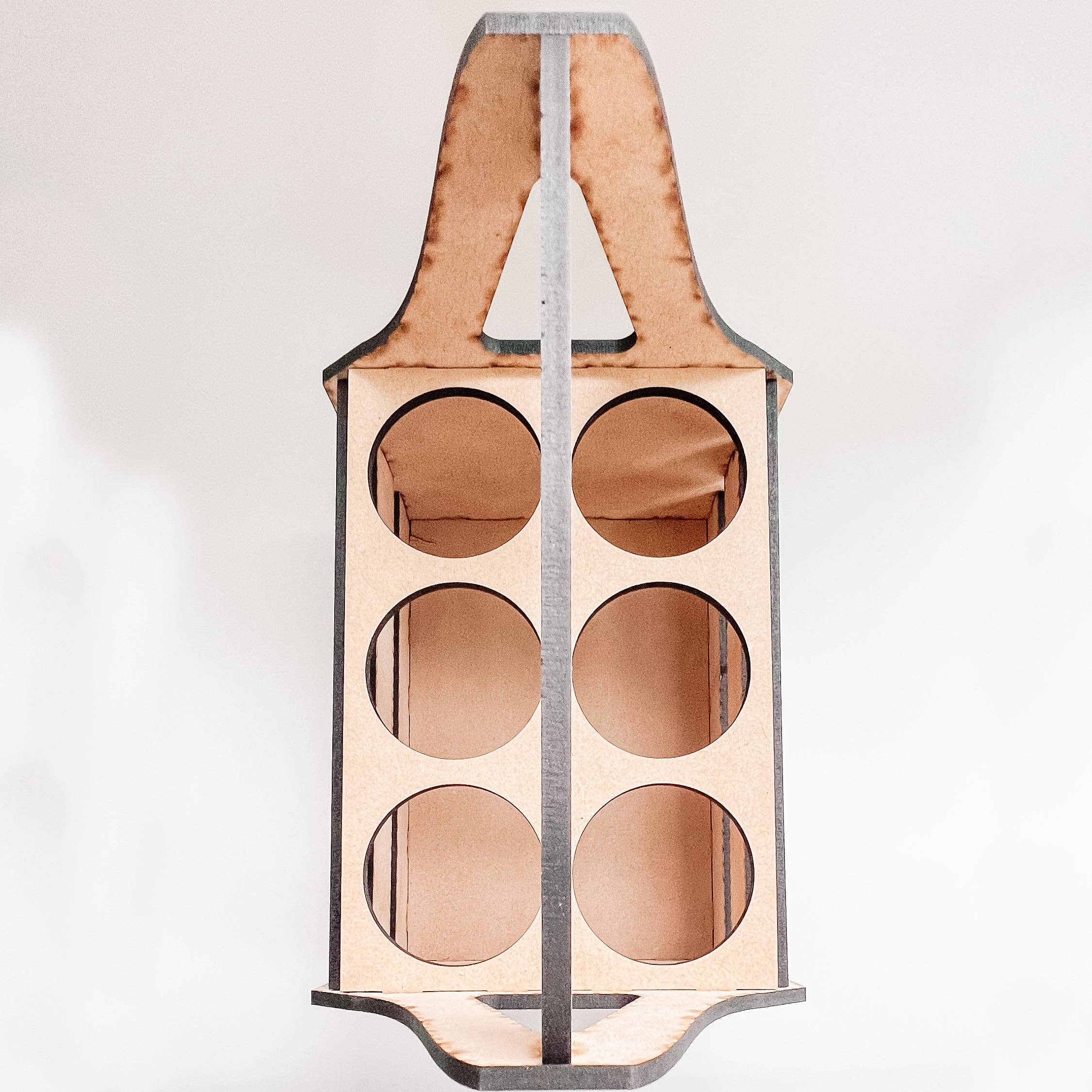 Fresh Squeezed Goods - Wholesale Beer/Wine Caddy - Six Pack Beverage Caddy1