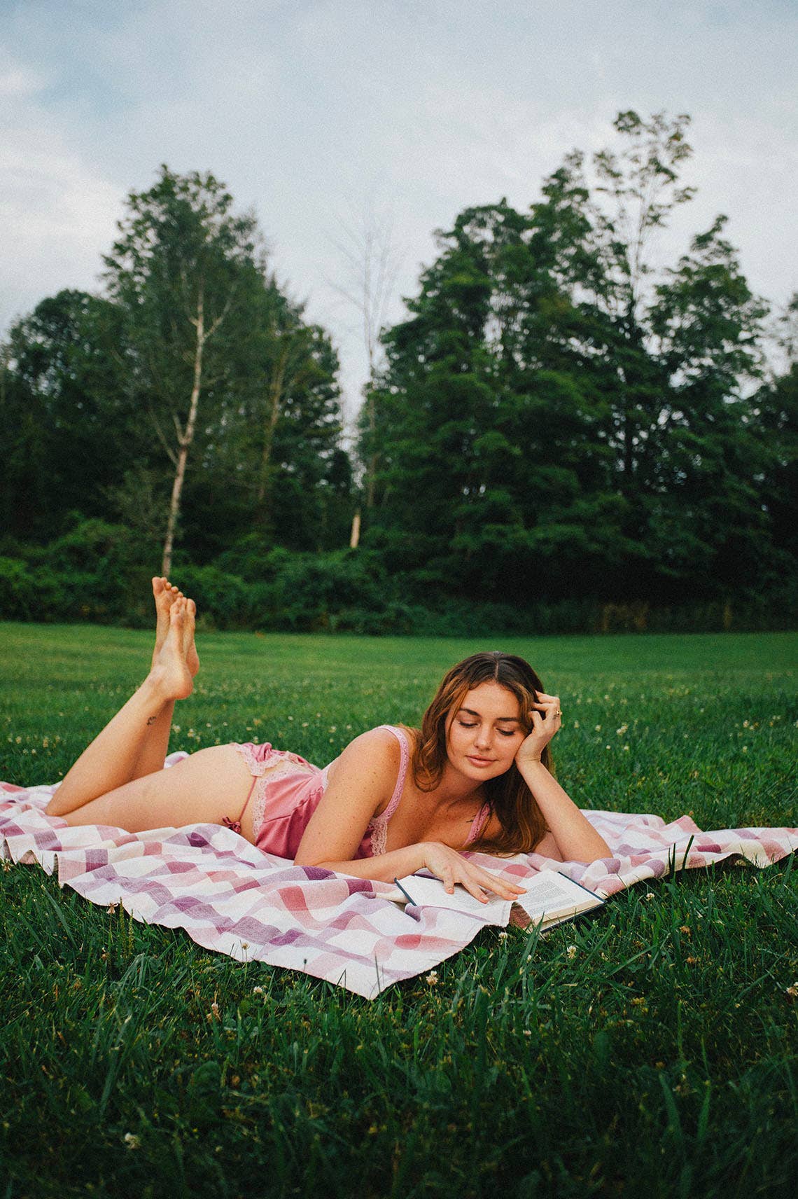 Clare Bare - Wholesale Underwear - Women's - Sonnet Tie Panty in Rose Silk Charmeuse6