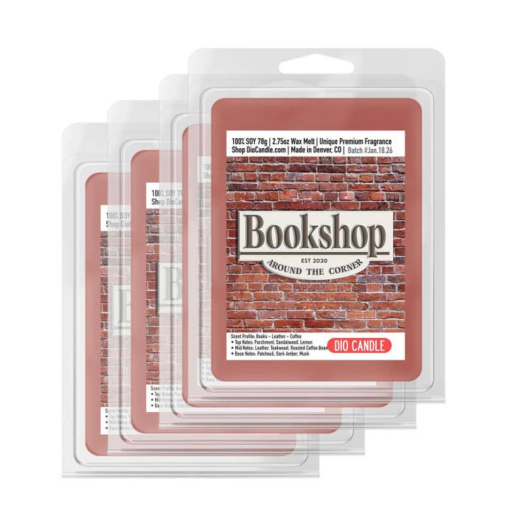 Dio Candle Company - Wholesale Jar/Filled Candle - Bookshop Candle5