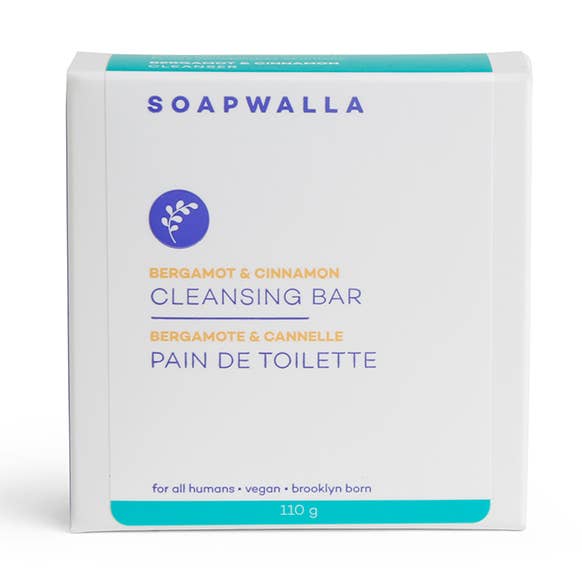 Bergamot & Cinnamon Cleansing Bar, 110gr for wholesale by Soapwalla