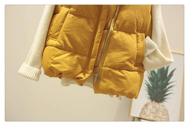 Fashion Combination - Wholesale Outerwear Vest - Women's - Women’s Puffer Vest – Cozy Winter Sleeveless Warm Gilet7
