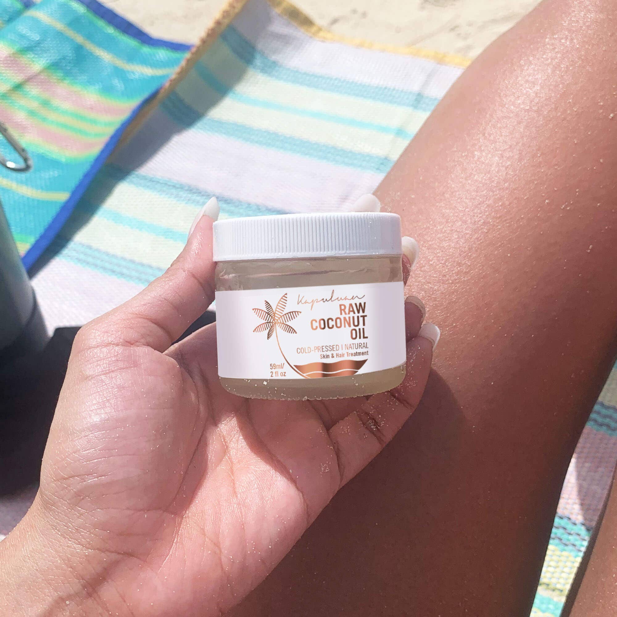 Kapuluan Coconut - Wholesale Bath/Body Oil - Cold-Pressed Raw Coconut Oil Jar1