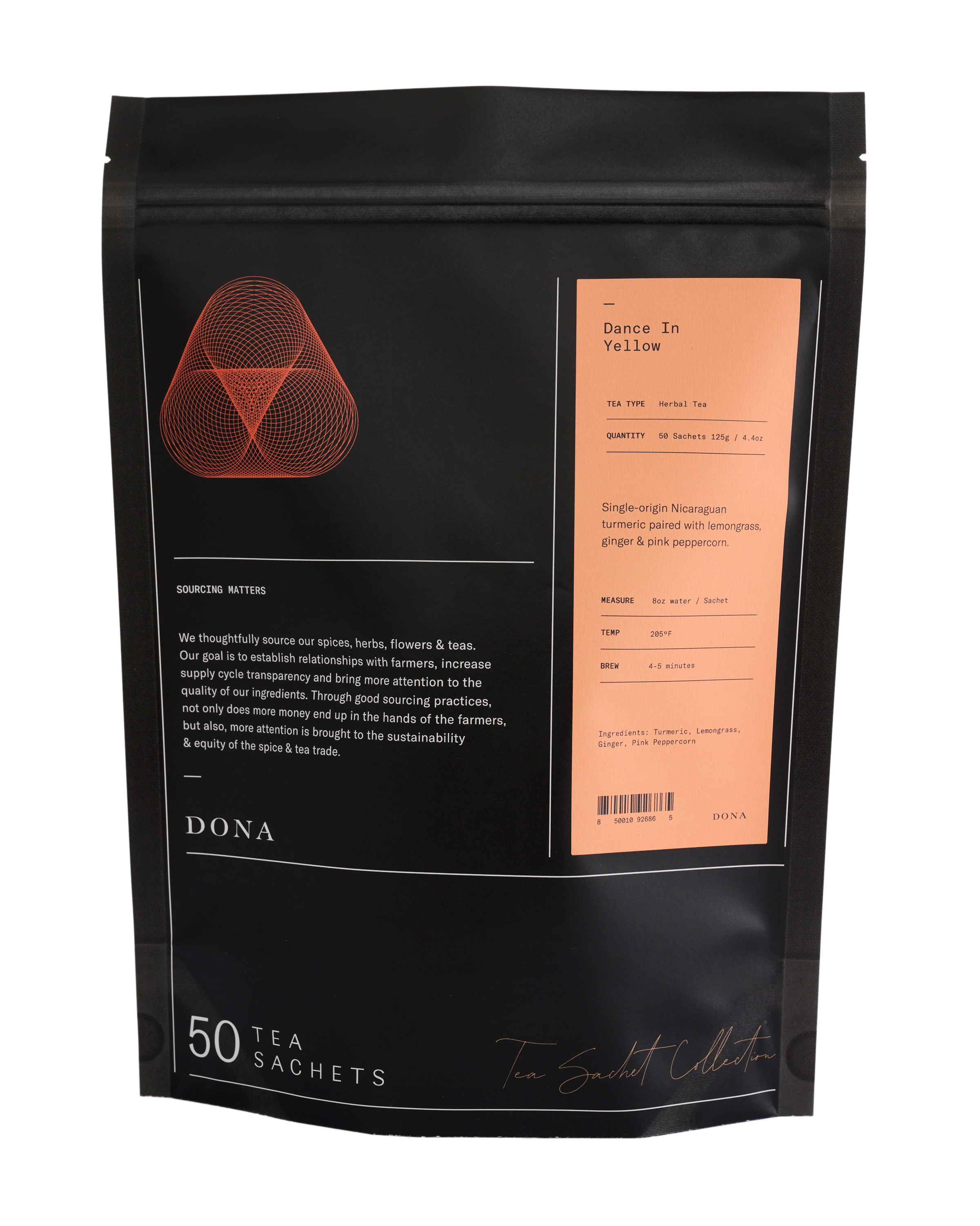 DONA – Großhandel Loser Tee – Bulk-Beutel Kräutertee (50 Stück)0