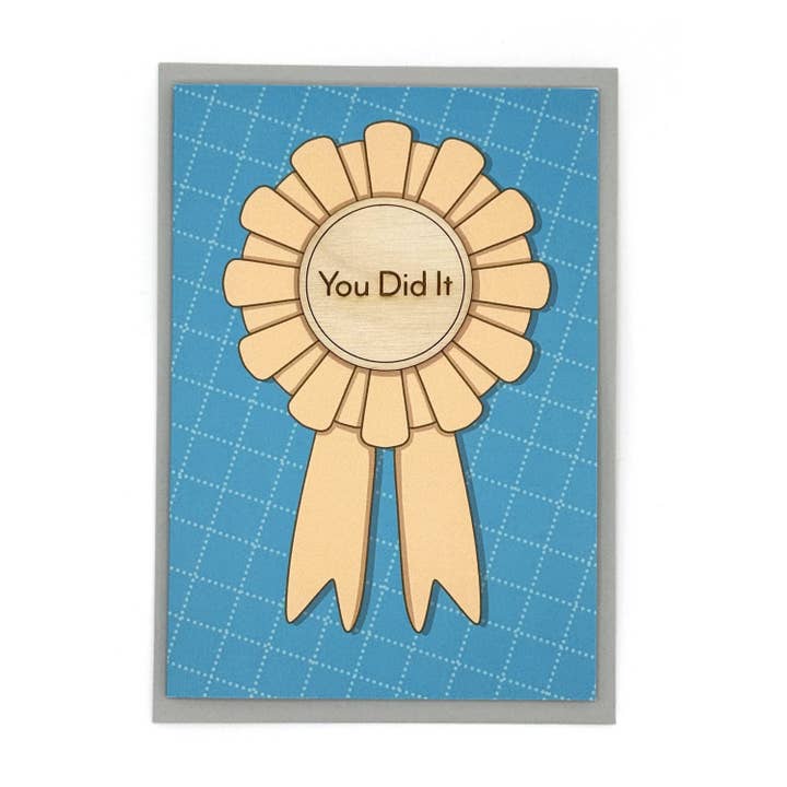 You Did It Award Card for wholesale by Altered Chic