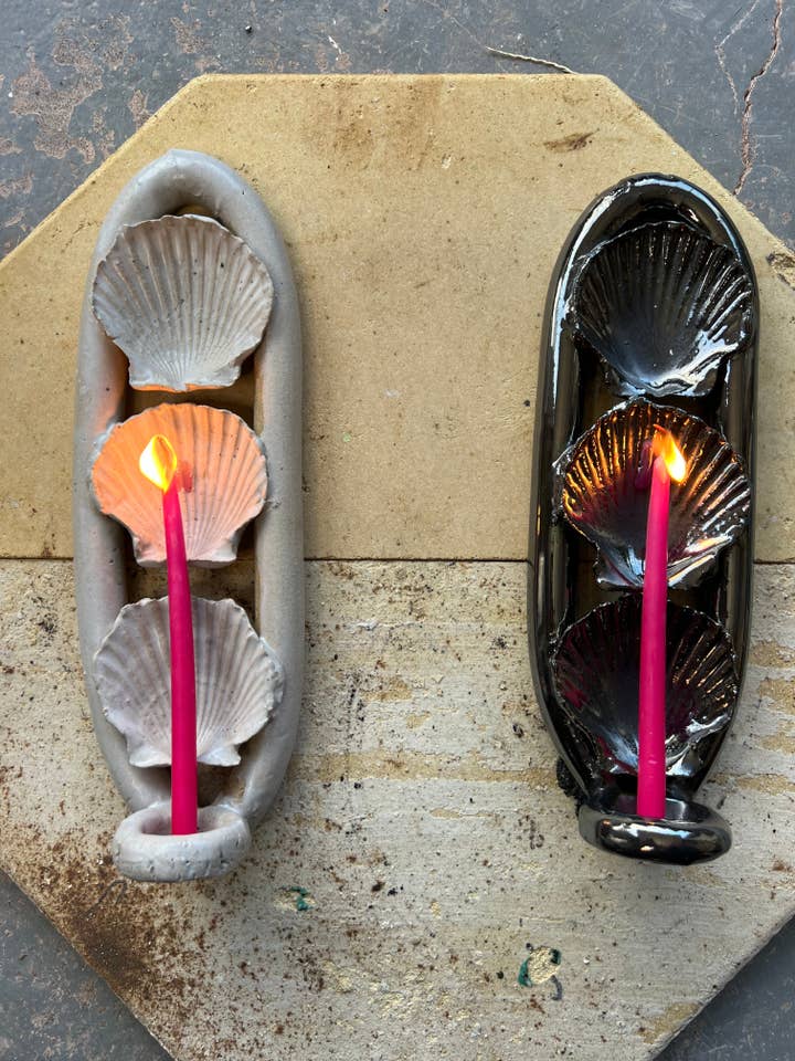 Scones de concha para venta al por mayor de Beau Rush Ceramics