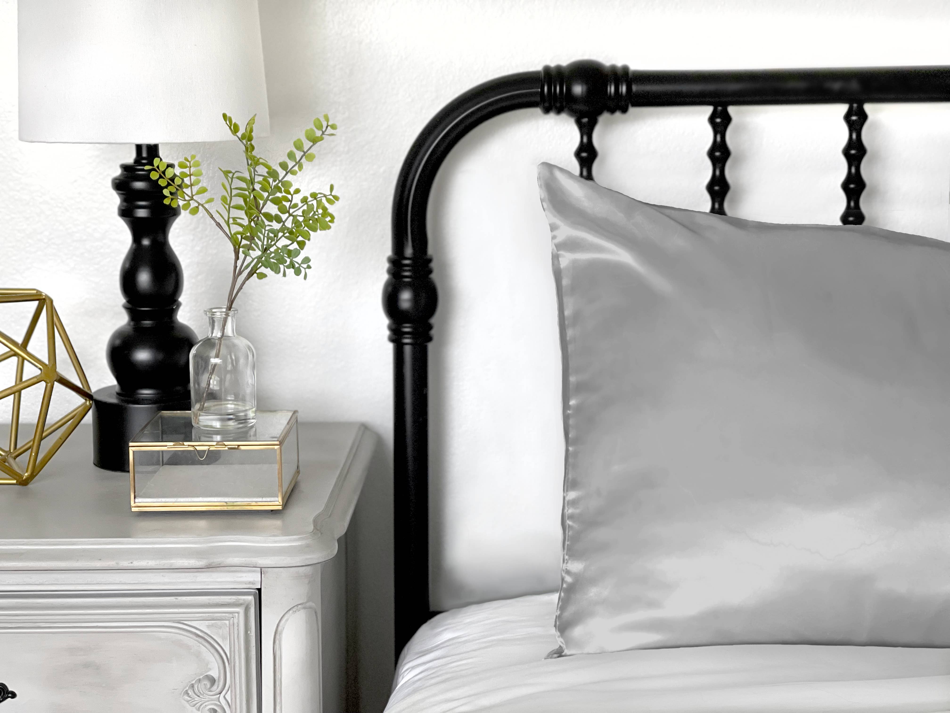 Morning Glamour - Wholesale Bedding Pillowcase/Sham - Satin Pillowcase - Eco-Friendly Packaging, Queen/STD27