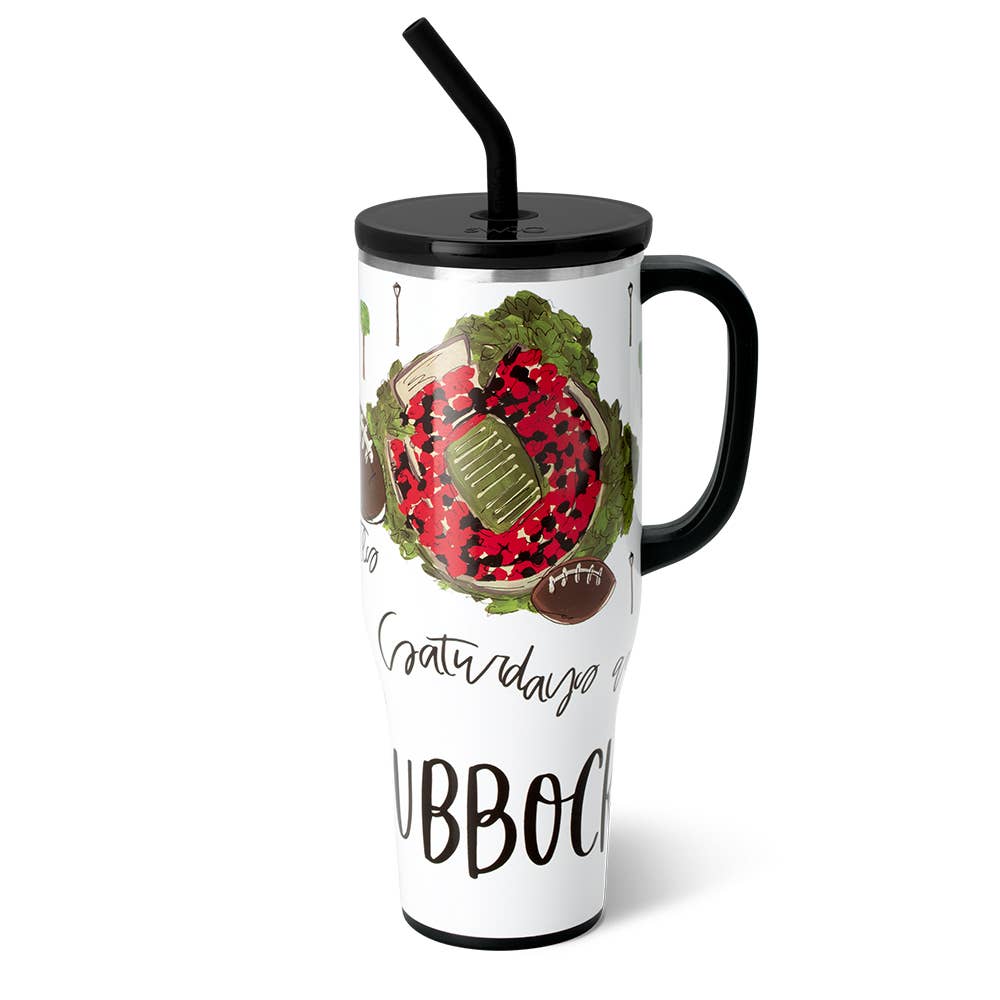 Swig Life - Vente Gourde/bouteille isotherme - Samedis à Lubbock Mega Mug (40oz)0