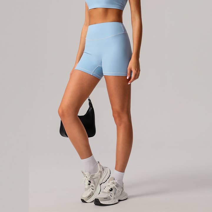 Women's Mid-Rise Butt-Lifting Sport Shorts for wholesale by Sodalemon