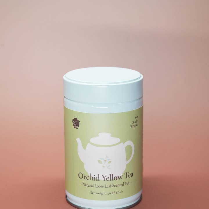Of Tea – wholesale Löst te – Orkidé Gult Te