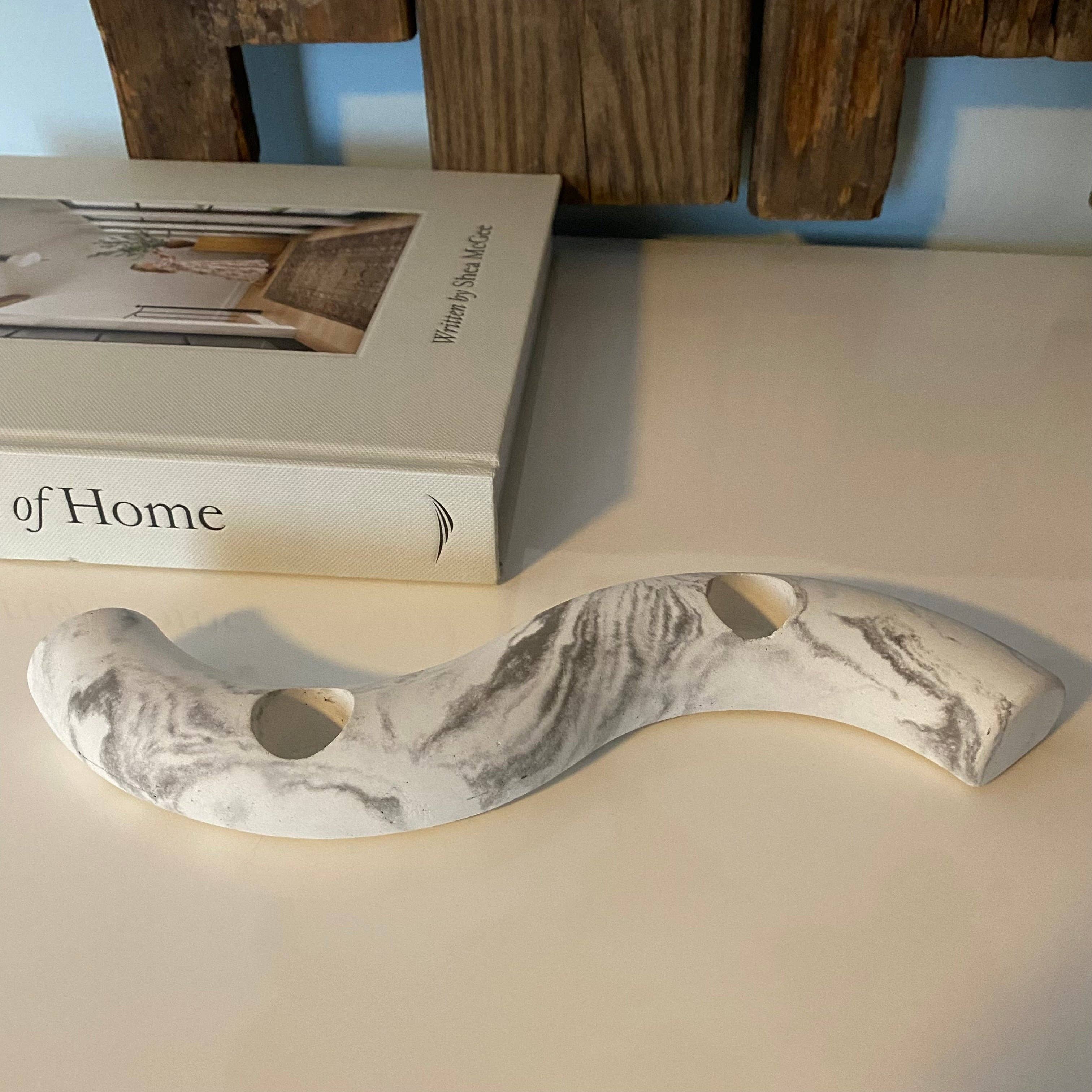 Fancy Concrete - Wholesale Candle Holder - Wave Candle Holder3