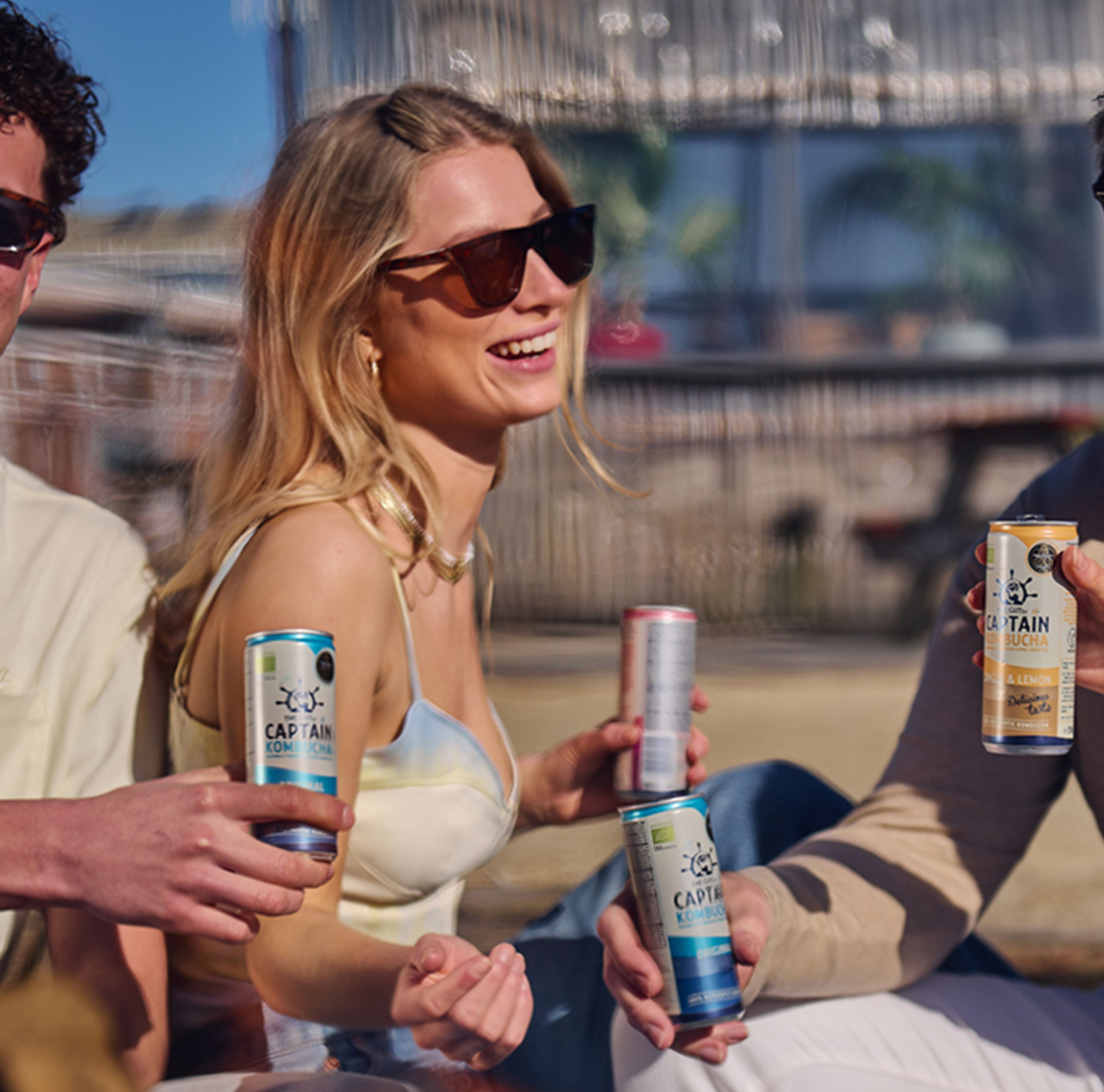 The GUTsy Captain Company - Wholesale Kombucha - GUTsy Captain Kombucha - Multiflavor Pack Can 20x250mL2