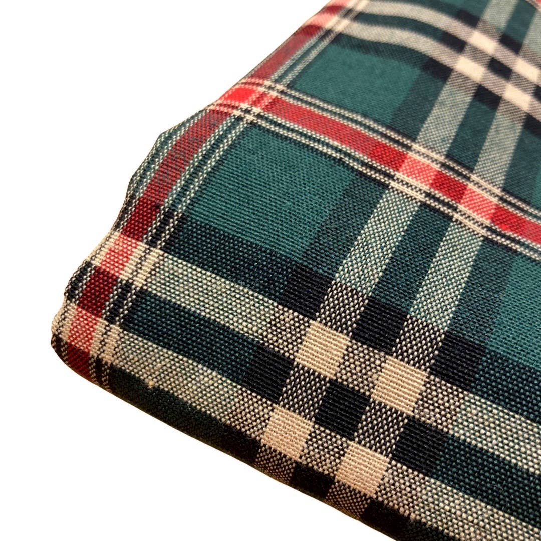 Bamar - Wholesale Dinner & Cloth Napkin - 4 Napkins Castle 40 X 40 cm - Scottish Check - Tartan1