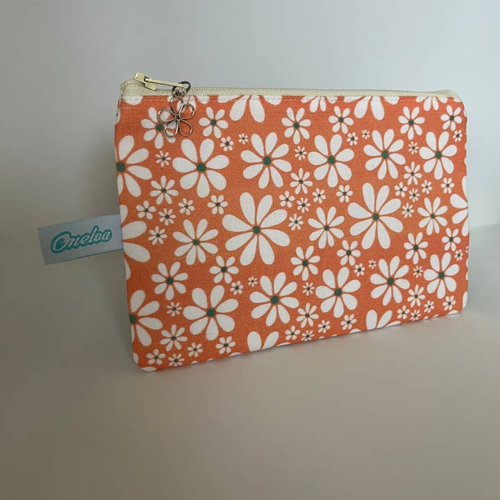 Flower Power Geldbörse mit Stofffutter für den Großhandel von Oneloa Maui